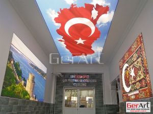 Dijital Baskılı Gergi Tavan